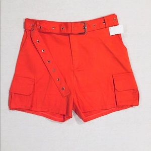 Hot and Delicious High Waisted Utility Shorts